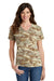 Port & Company T-Shirts DISCONTINUED  Port & Company ®  Ladies Core Cotton Camo V-Neck Tee.  LPC54VC