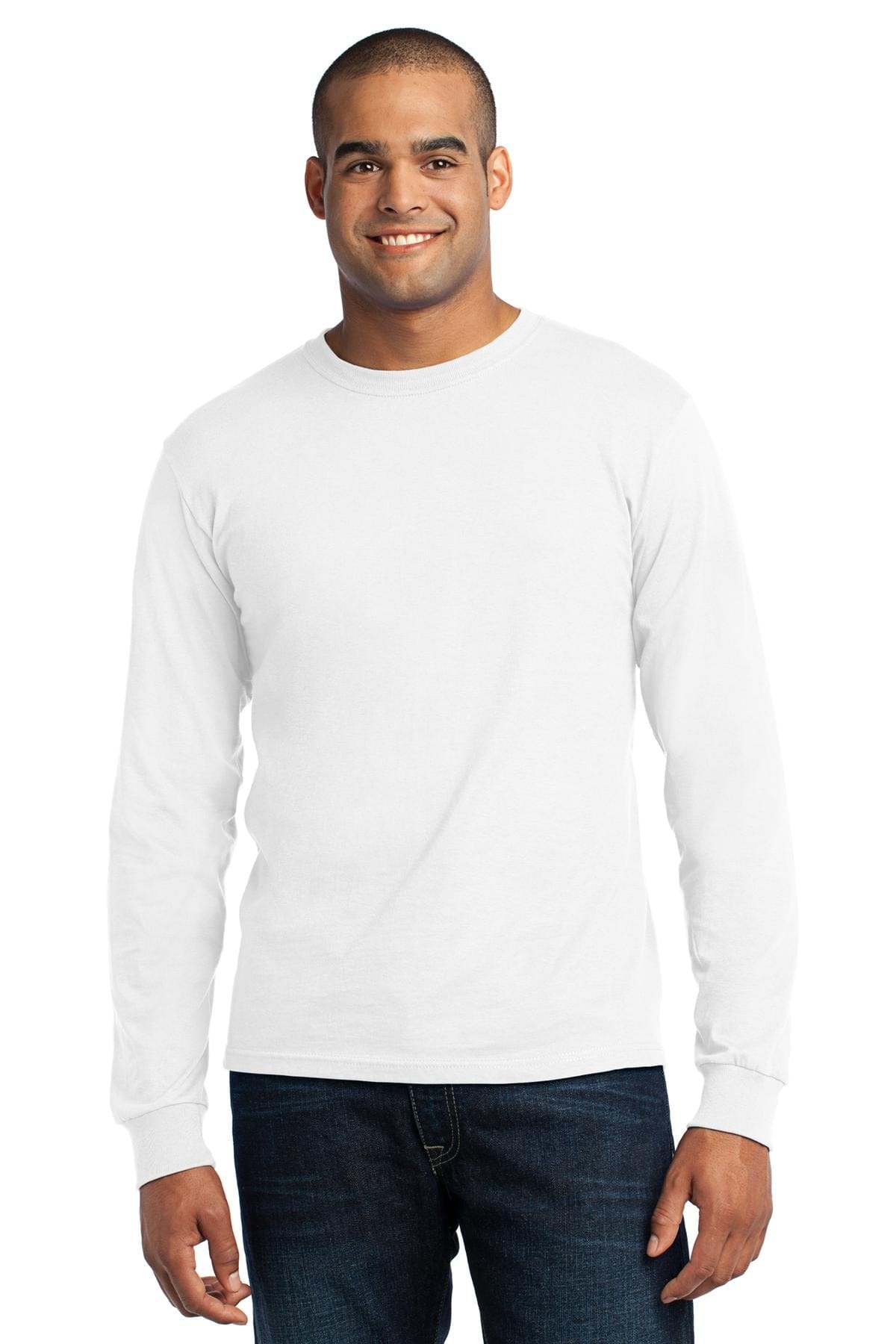 Port & Company T-Shirts Port & Company - Long Sleeve All-American Tee. USA100LS