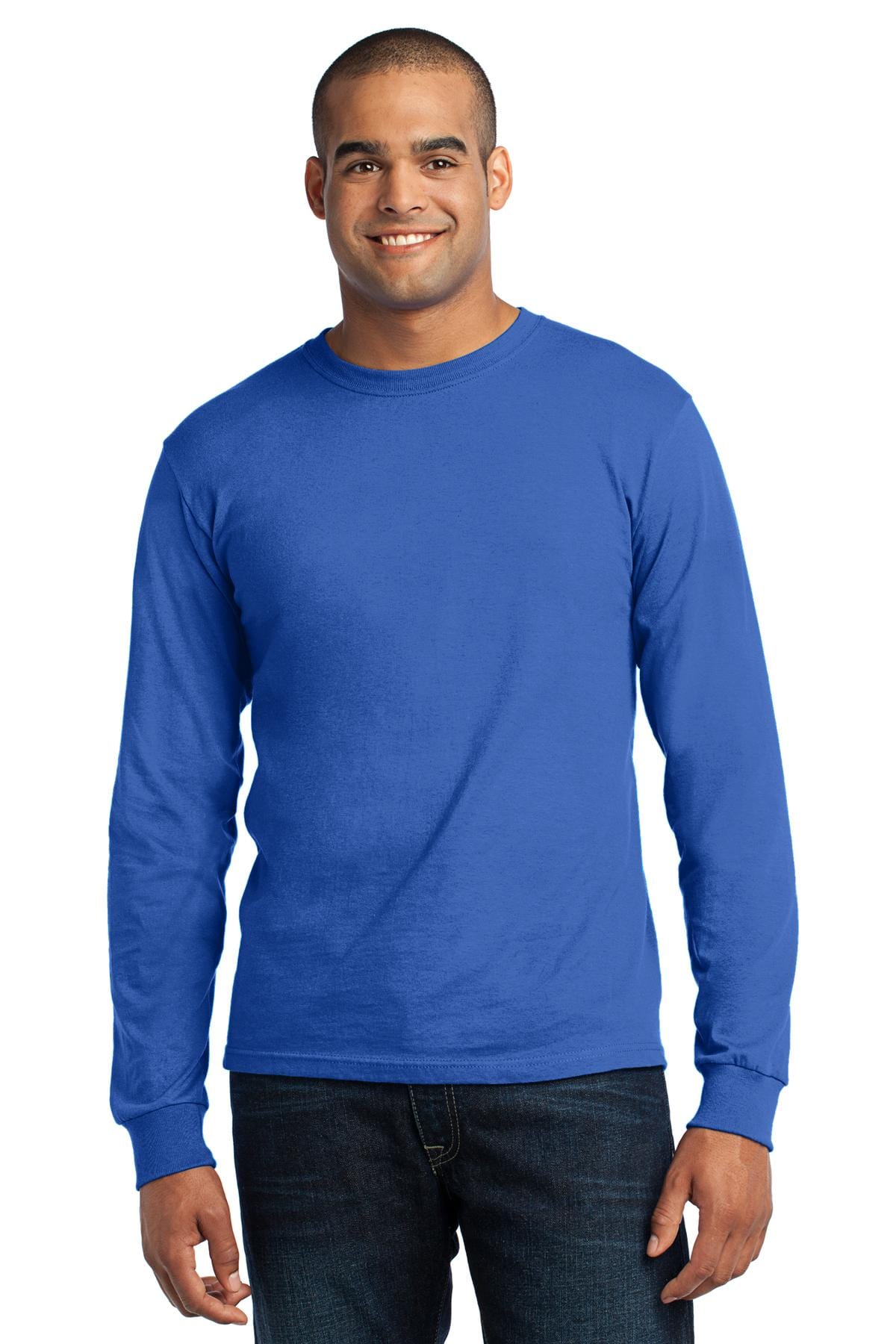 Port & Company T-Shirts Port & Company - Long Sleeve All-American Tee. USA100LS