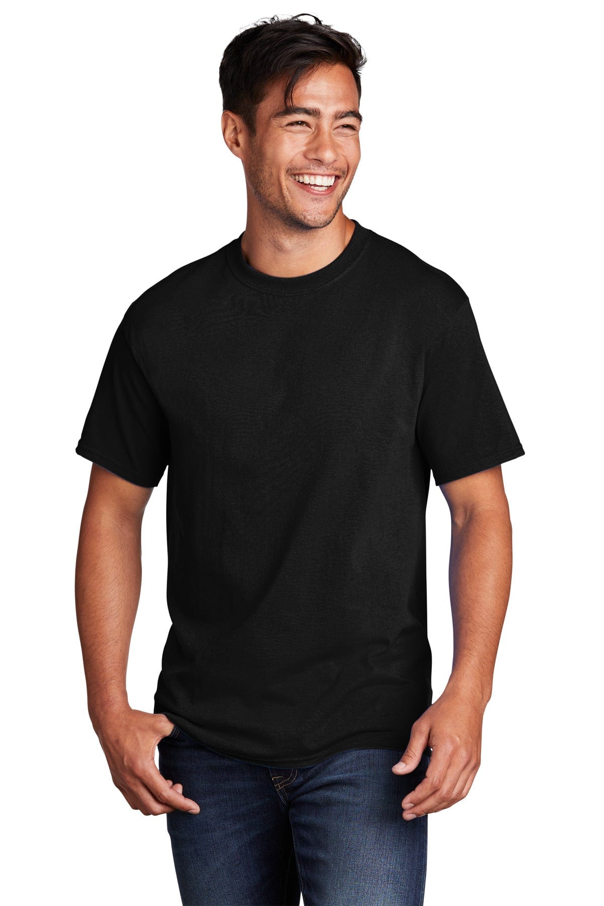 Port & Company T-Shirts S / Jet Black Port & Company ®  Core Cotton DTG Tee PC54DTG