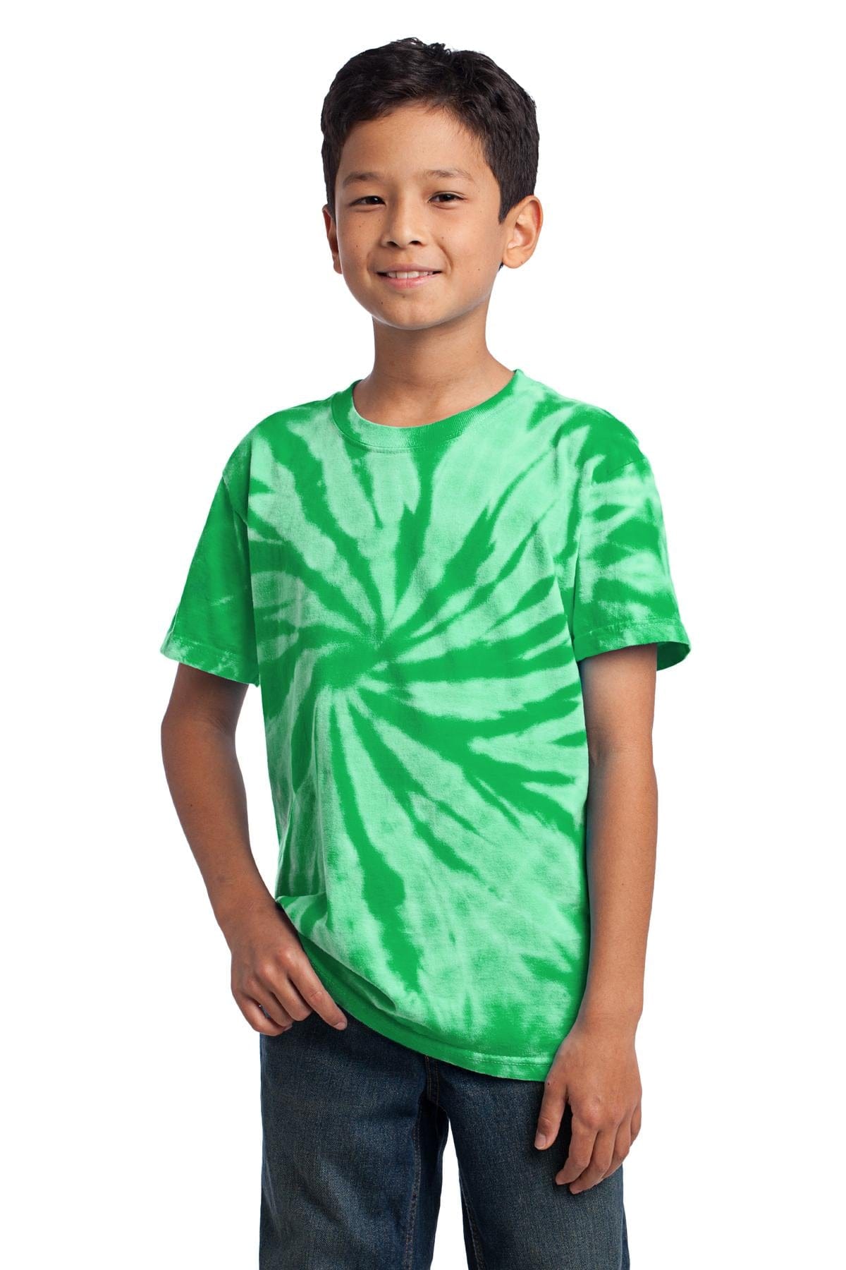 Port & Company T-Shirts XS / Kelly Port & Company - Youth Tie-Dye Tee. PC147Y