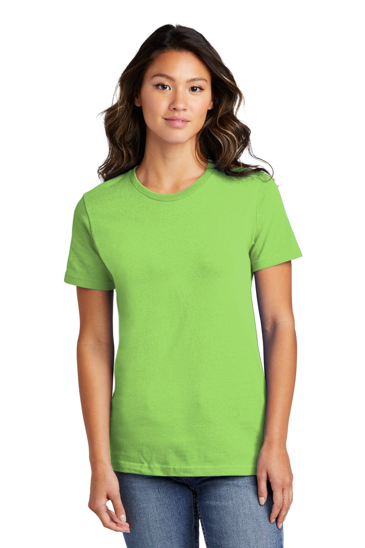 Port & Company T-Shirts XS / Lime DISCONTINUED  Port & Company ®  - Ladies Ring Spun Cotton Tee. LPC150