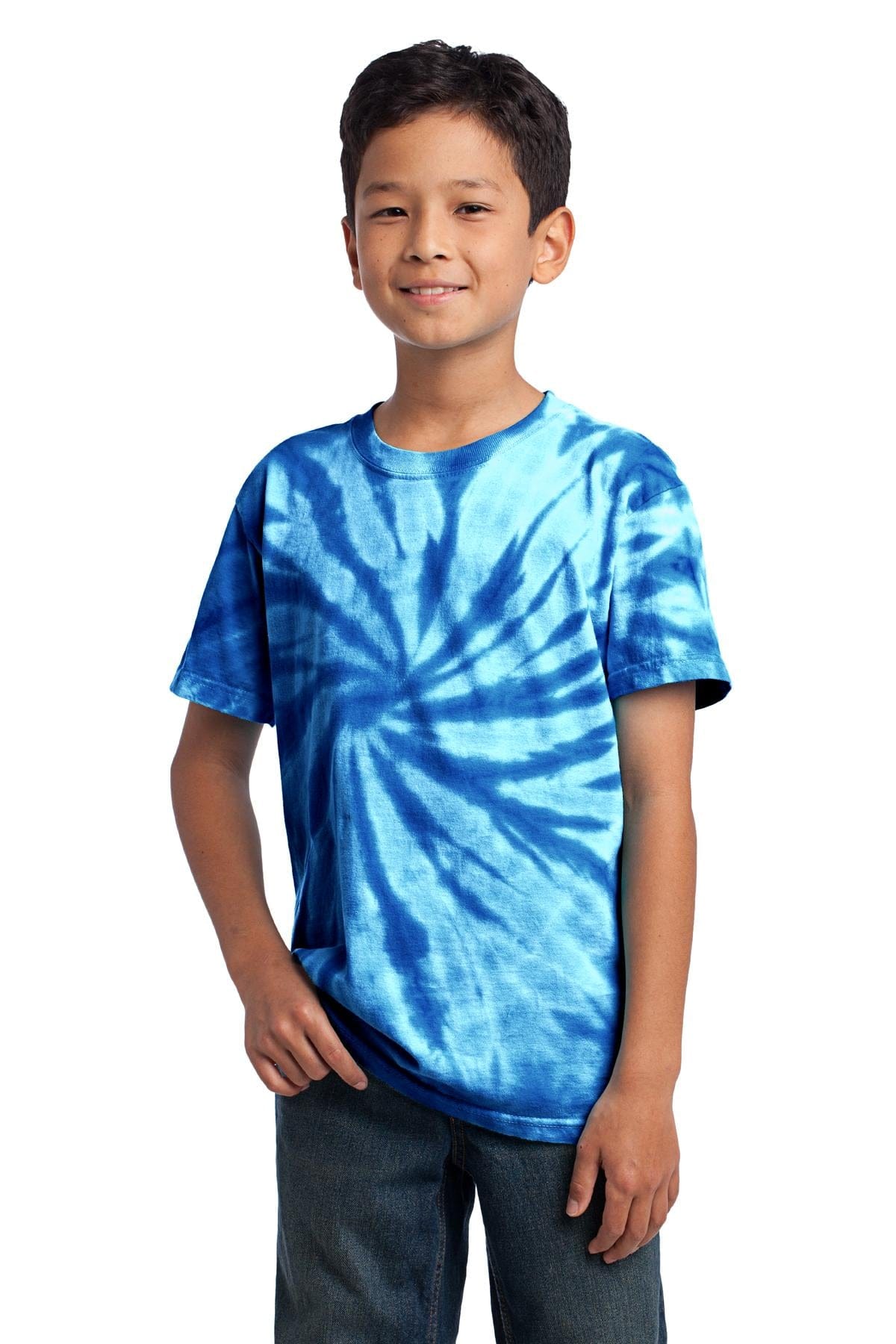 Port & Company T-Shirts XS / Royal Port & Company - Youth Tie-Dye Tee. PC147Y