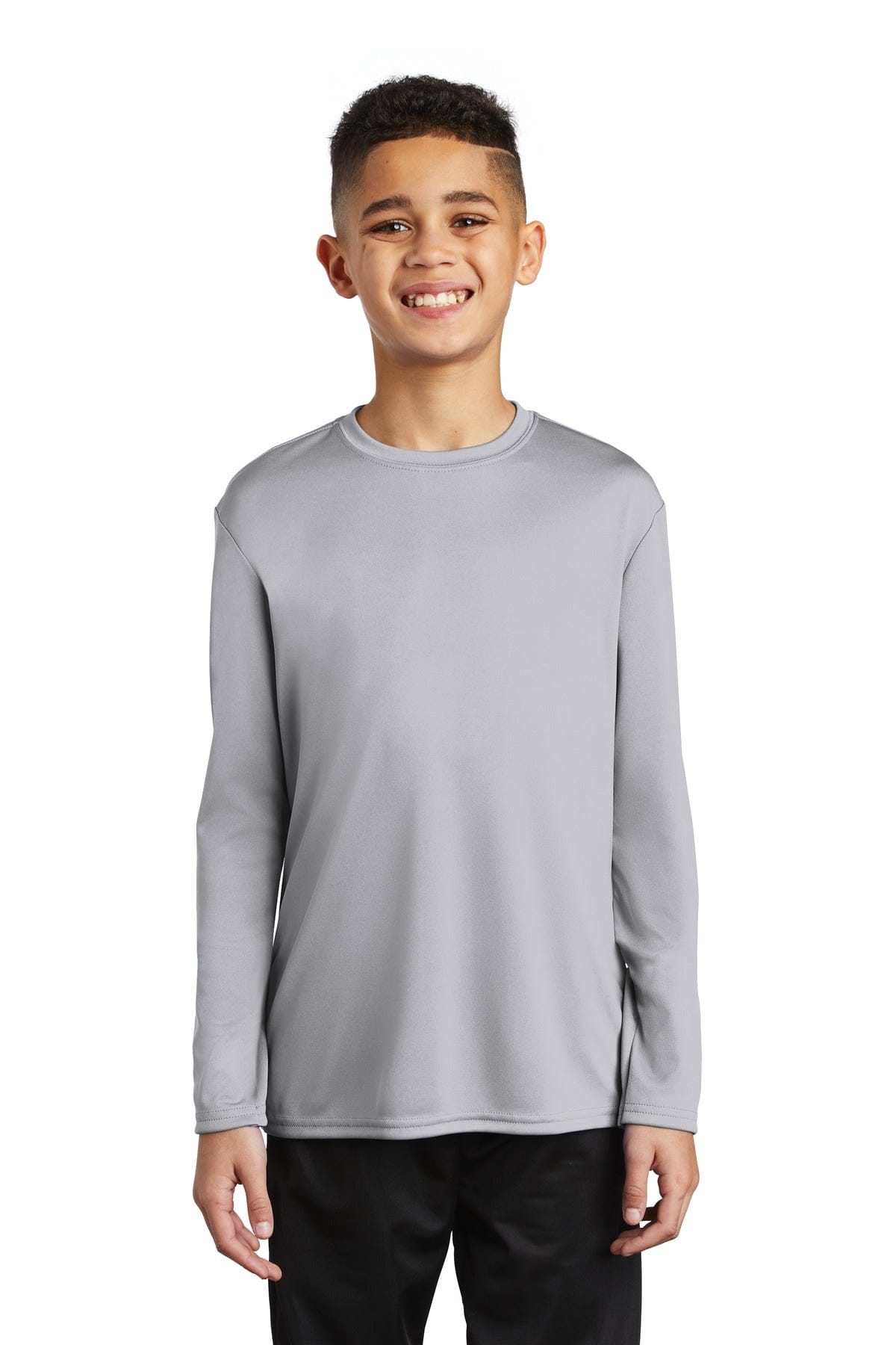 Port & Company T-Shirts XS / Silver Port & Company Long Sleeve Performance Tee PC380YLS