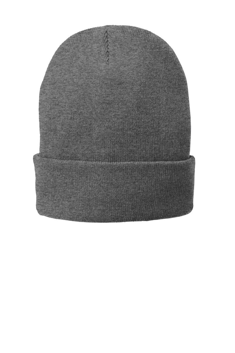 Port Headwear OSFA / Athletic Oxford Port & Company® Fleece-Lined Knit Cap. CP90L