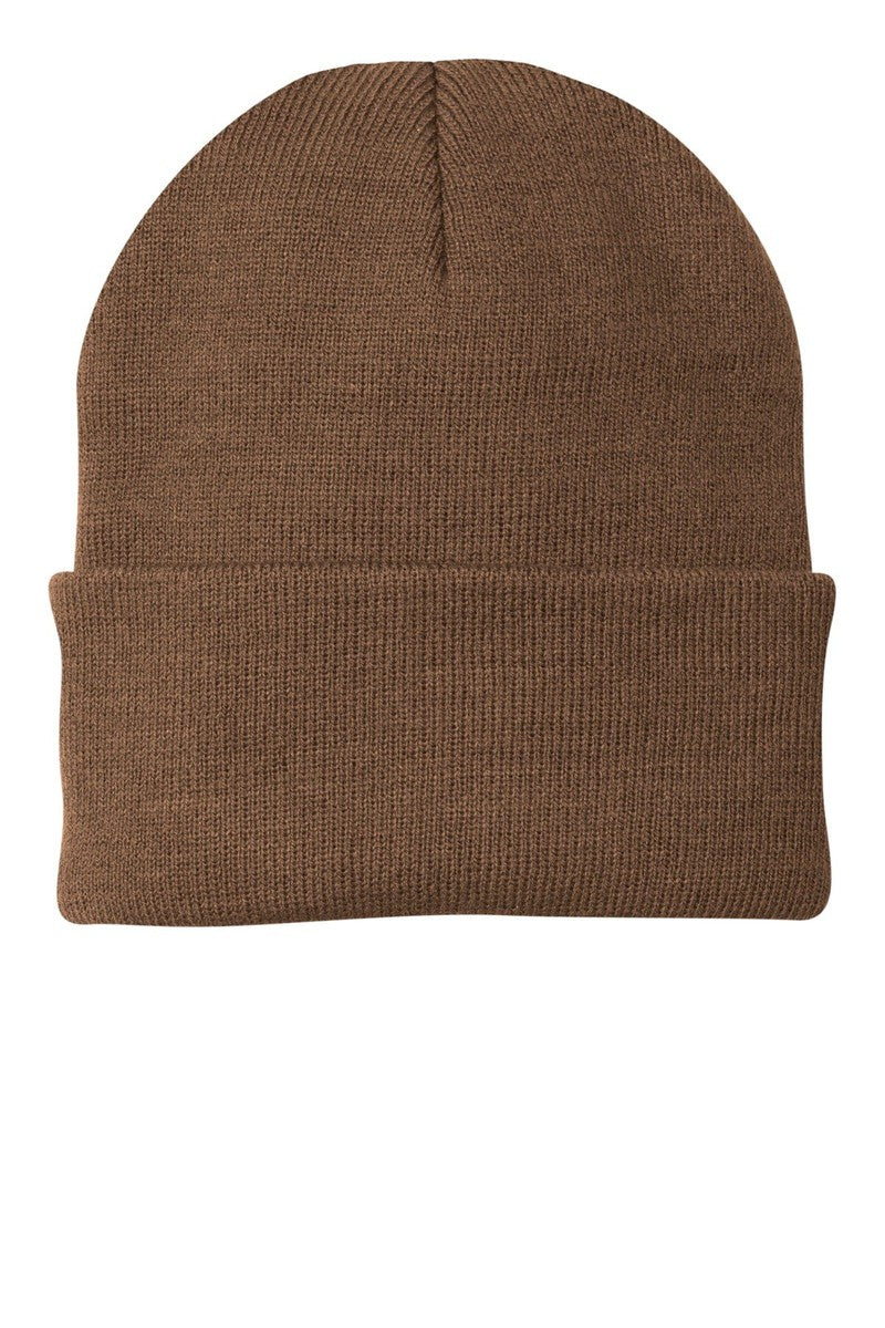 Port Headwear OSFA / Brown Port & Company ® Knit Cap.  CP90