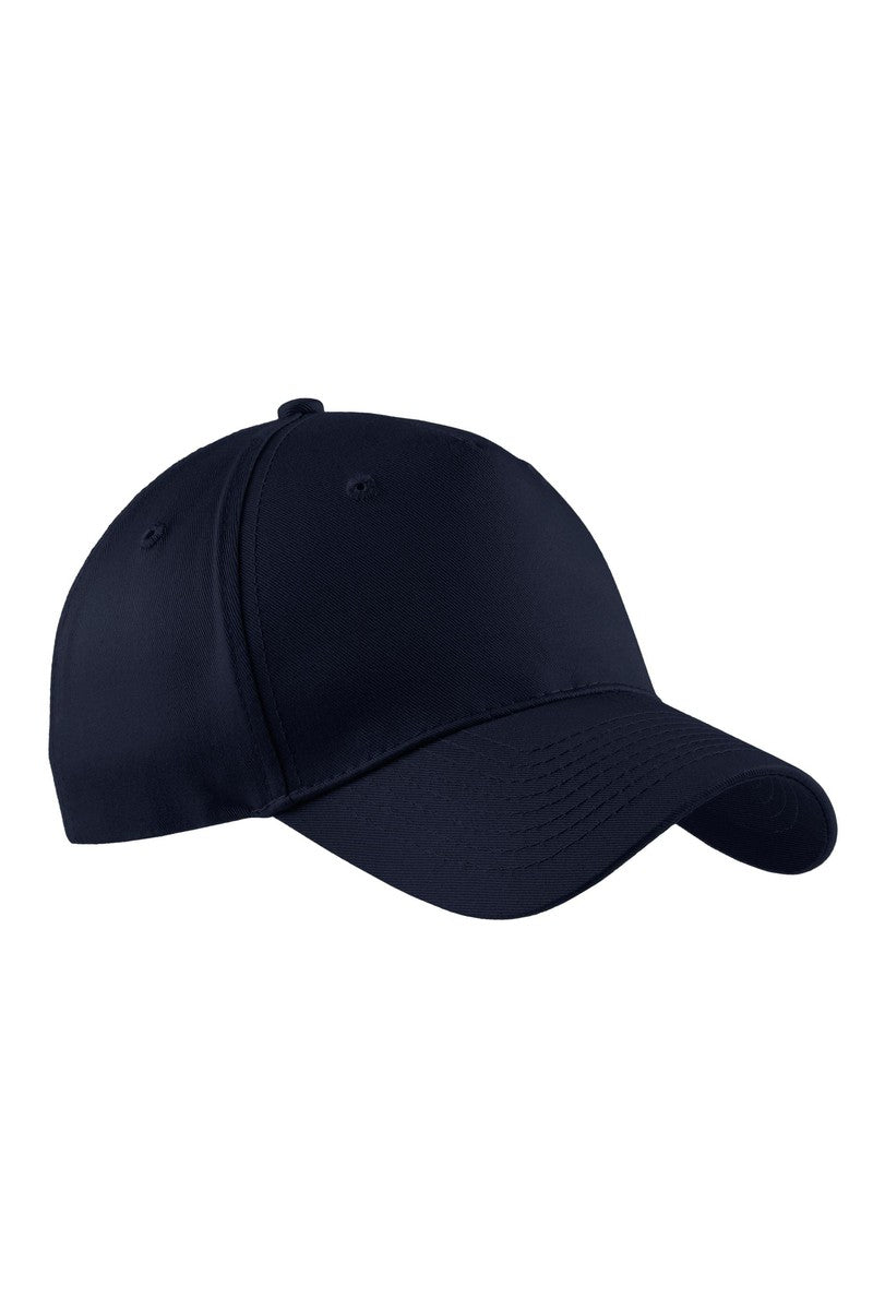 Port Headwear OSFA / Navy Port & Company® - Five-Panel Twill Cap.  CP86