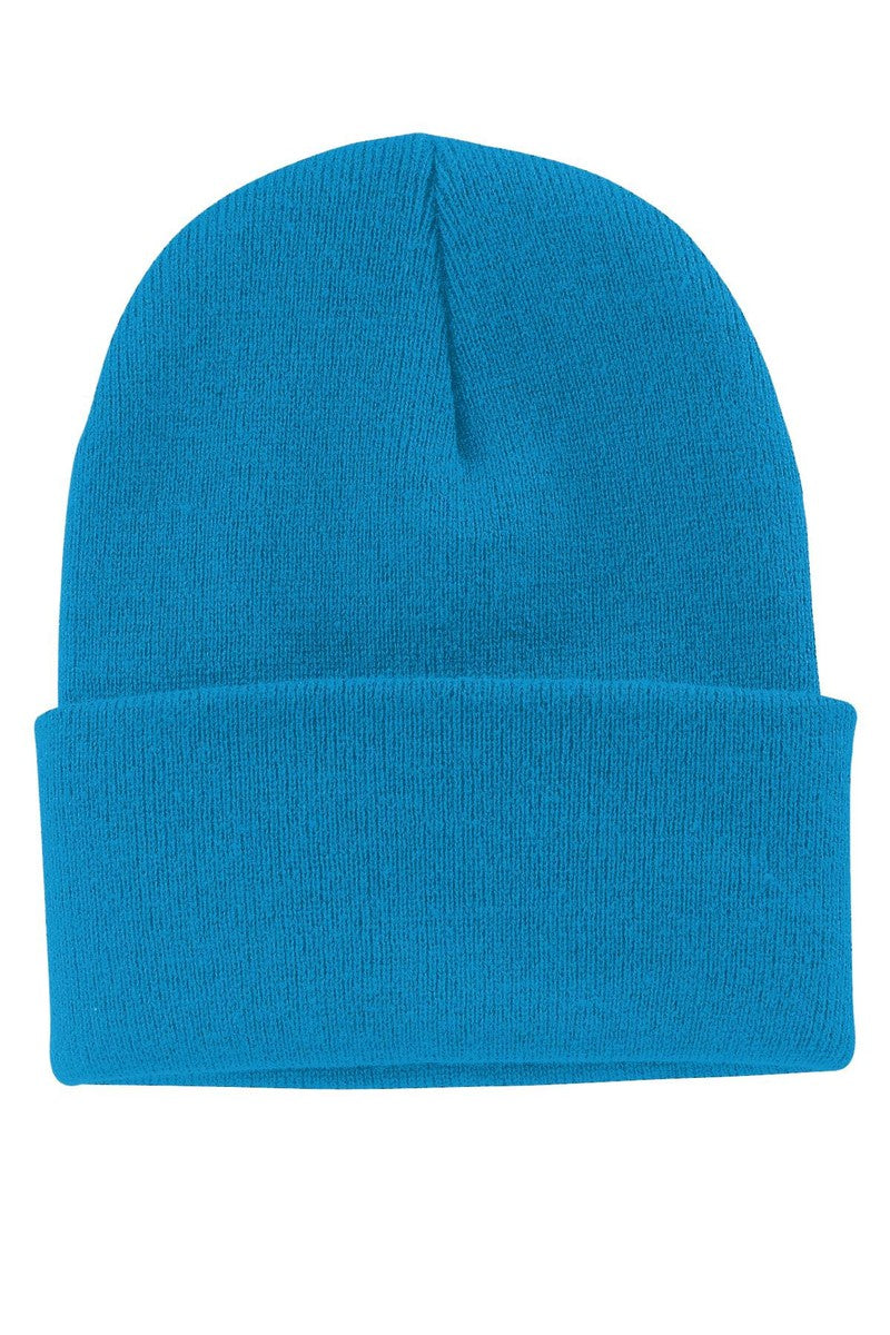 Port Headwear OSFA / Neon Blue Port & Company ® Knit Cap.  CP90