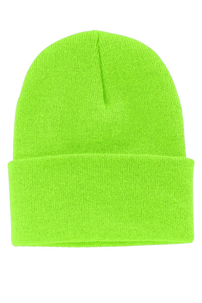 Port Headwear OSFA / Neon Green Port & Company ® Knit Cap.  CP90