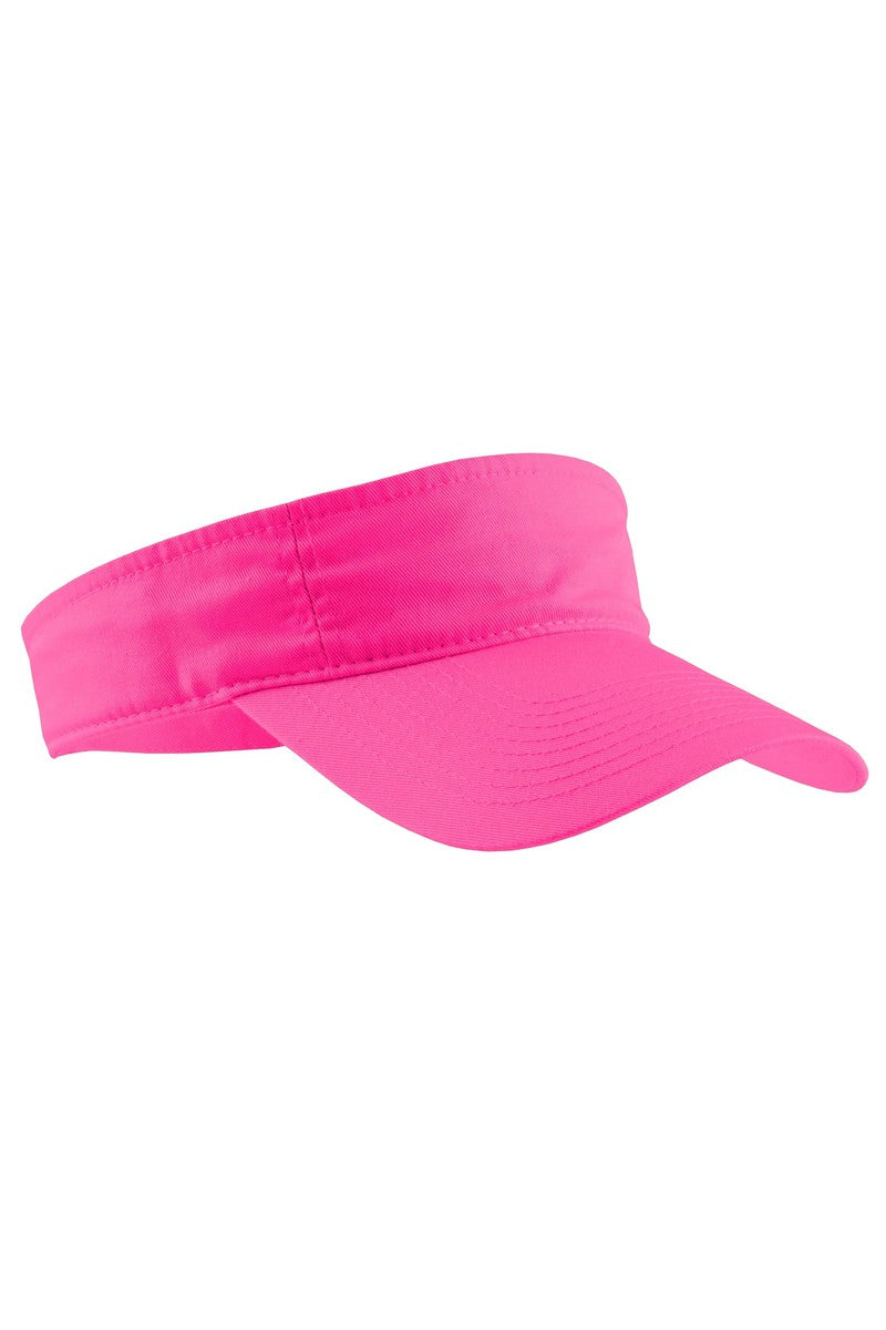Port Headwear OSFA / Neon Pink Port & Company® - Fashion Visor.  CP45