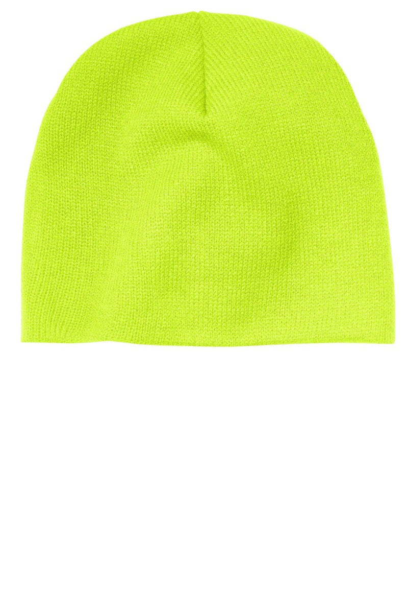 Port Headwear OSFA / Neon Yellow Port & Company® - Beanie Cap.  CP91