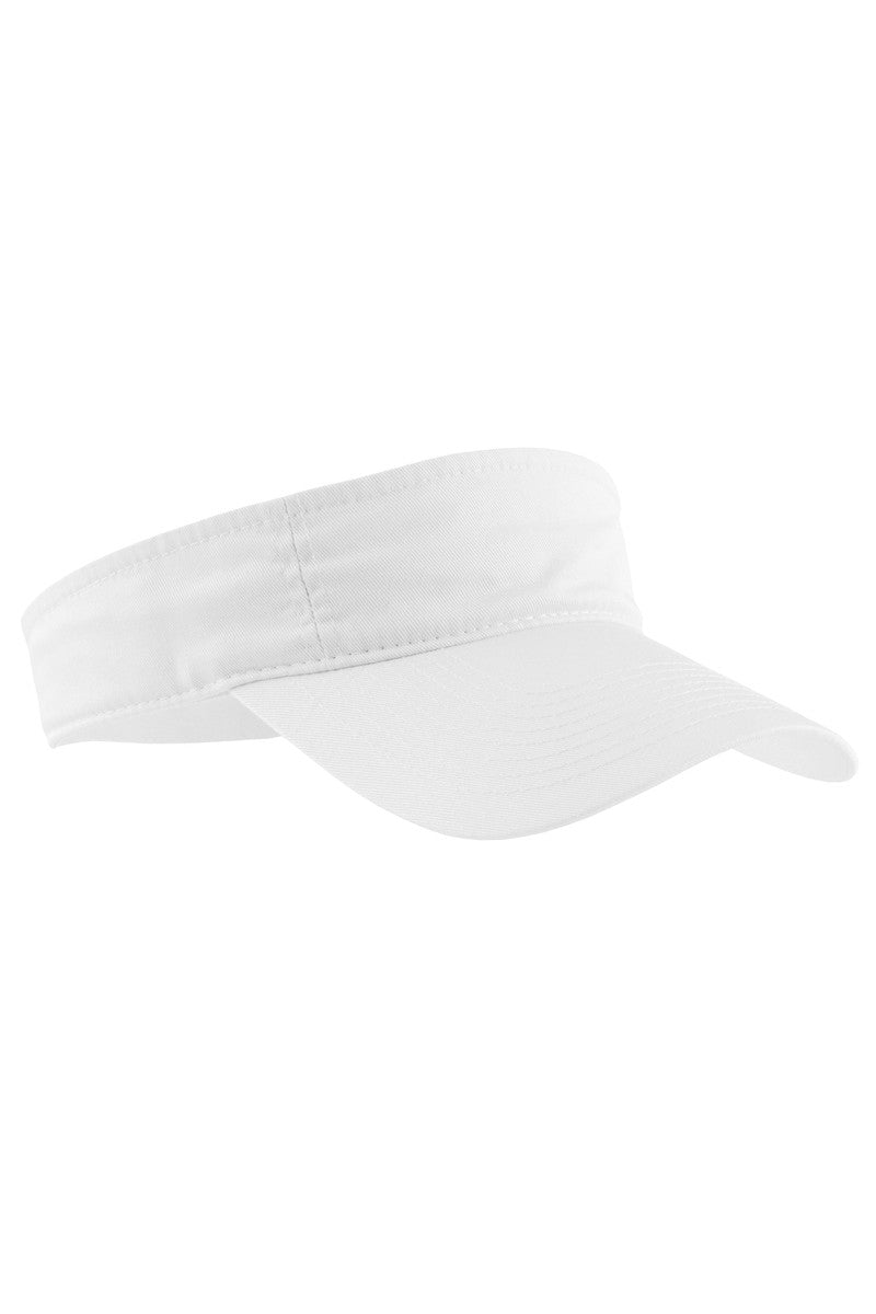 Port Headwear OSFA / White Port & Company® - Fashion Visor.  CP45