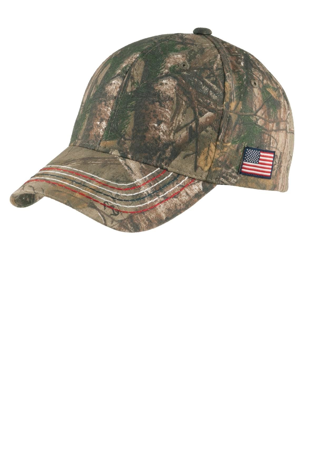 Port Headwear Port Authority® Americana Contrast Stitch Camouflage Cap. C909