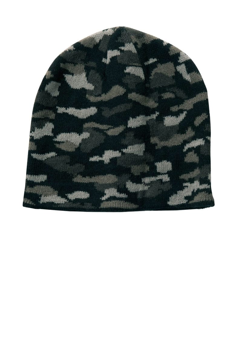 Port Headwear Port & Company® - Camo Beanie Cap.  CP91C
