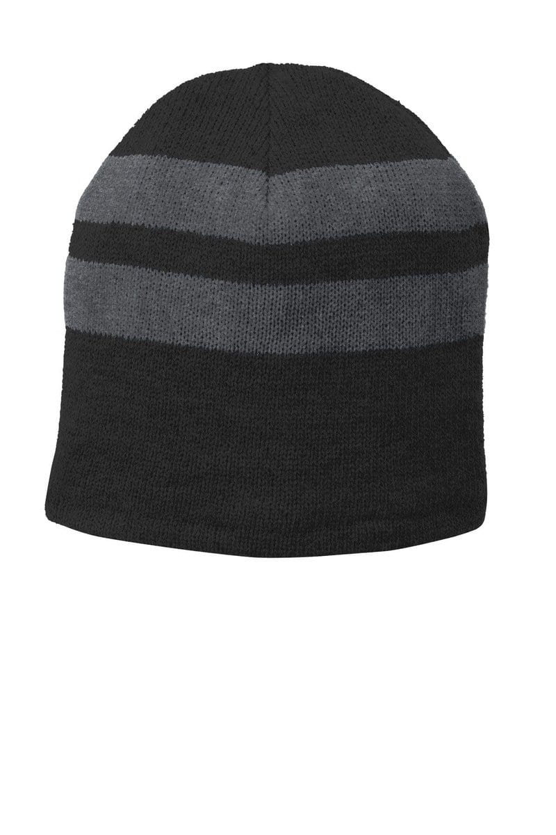 Port Headwear Port & Company® Fleece-Lined Striped Beanie Cap. C922