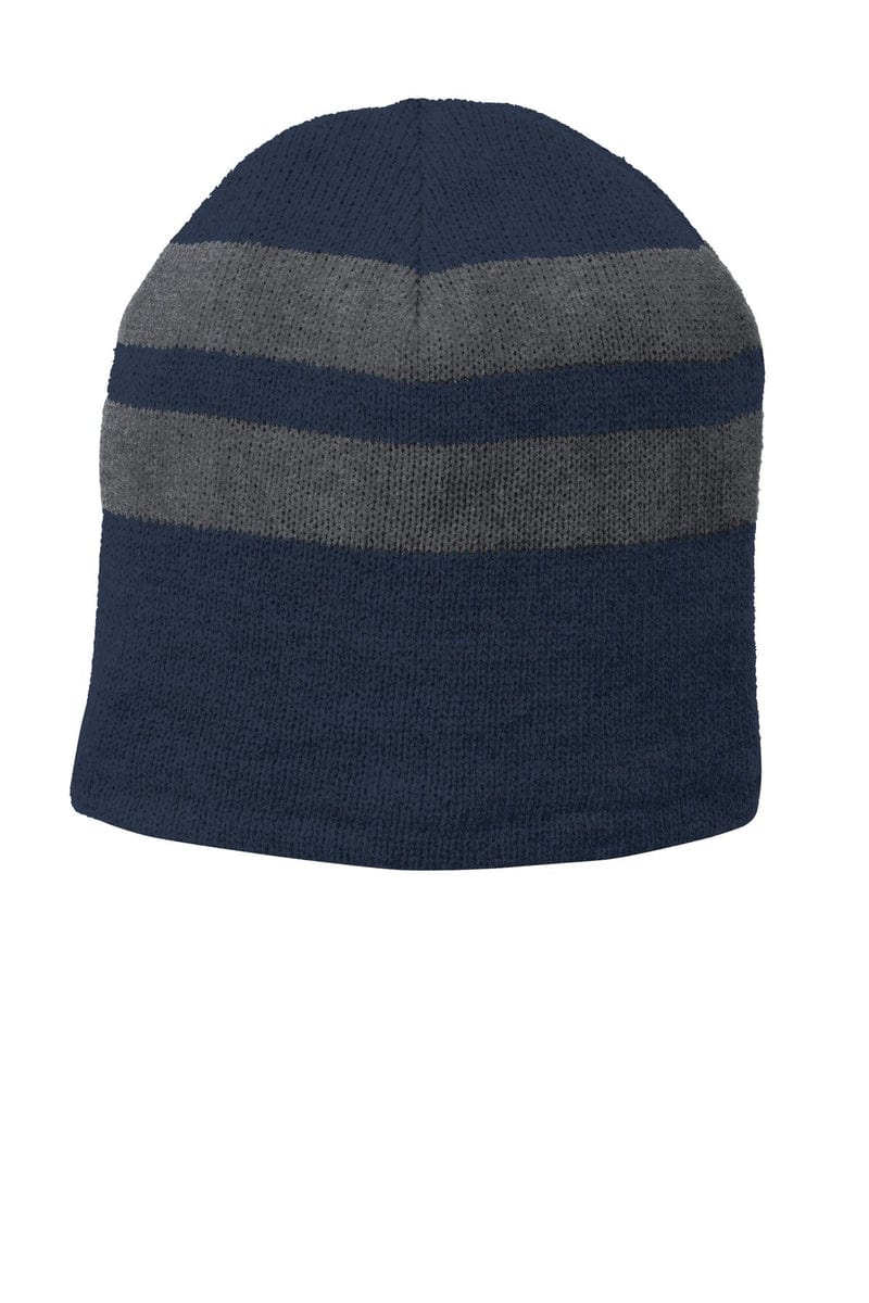 Port Headwear Port & Company® Fleece-Lined Striped Beanie Cap. C922
