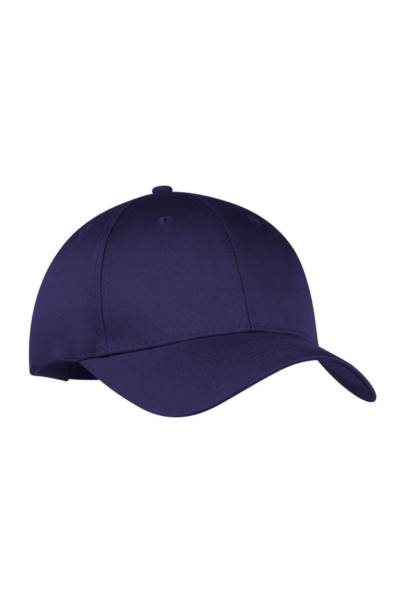 Port Headwear Port & Company Six-Panel Twill Cap.  CP80