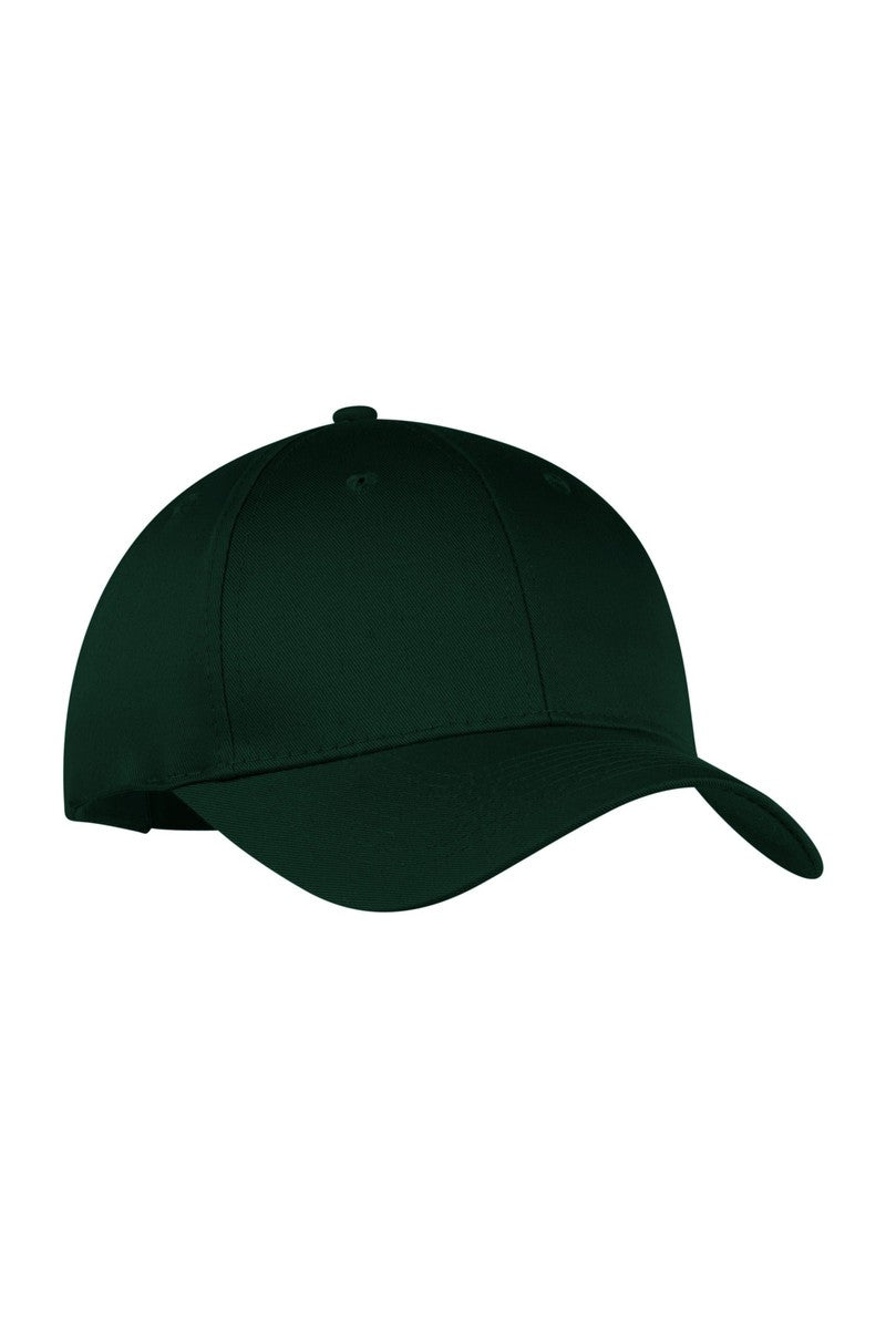 Port Headwear Port & Company Six-Panel Twill Cap.  CP80