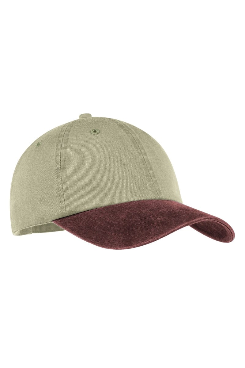 Port Headwear Port & Company -Two-Tone Pigment-Dyed Cap. CP83