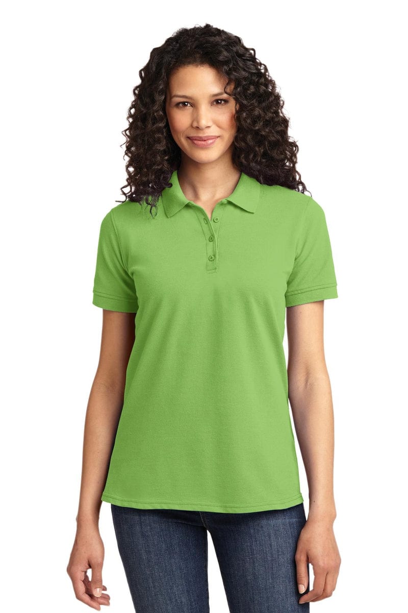 Port Polos/Knits Port & Company ®  Ladies Core Blend Pique Polo. LKP155