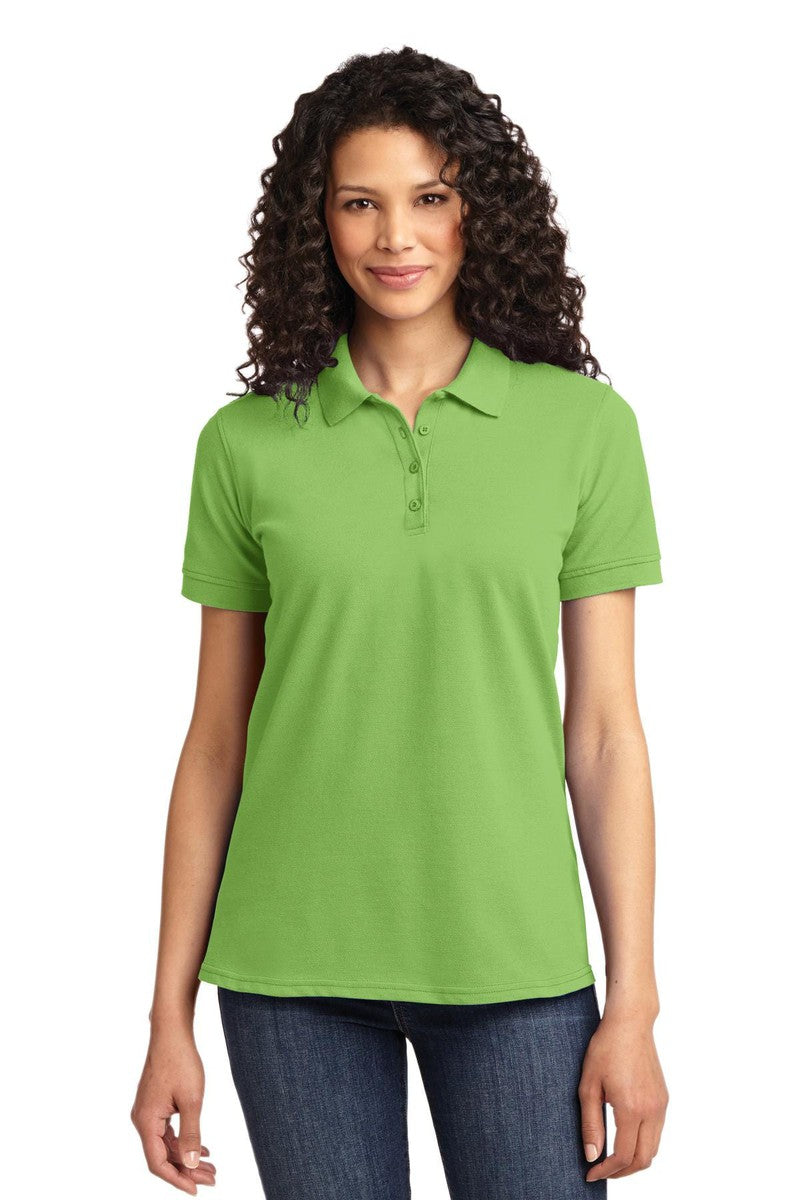 Port Polos/Knits Port & Company ®  Ladies Core Blend Pique Polo. LKP155