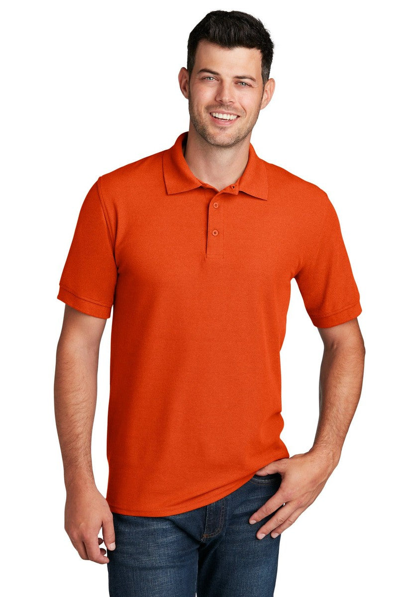 Port Polos/Knits S / Orange Port & Company ®  Core Blend Pique Polo. KP155