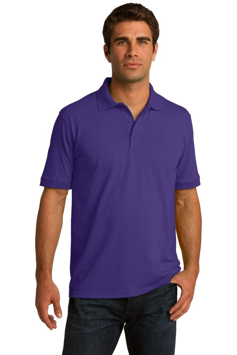 Port Polos/Knits XS / Purple Port & Company ®  Core Blend Jersey Knit Polo. KP55, Basic Colors