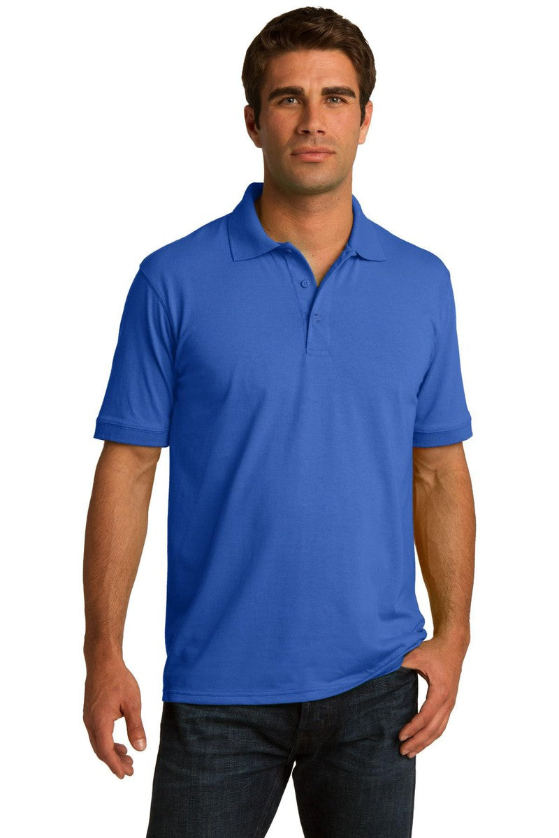 Port Polos/Knits XS / Royal Port & Company ®  Core Blend Jersey Knit Polo. KP55, Basic Colors