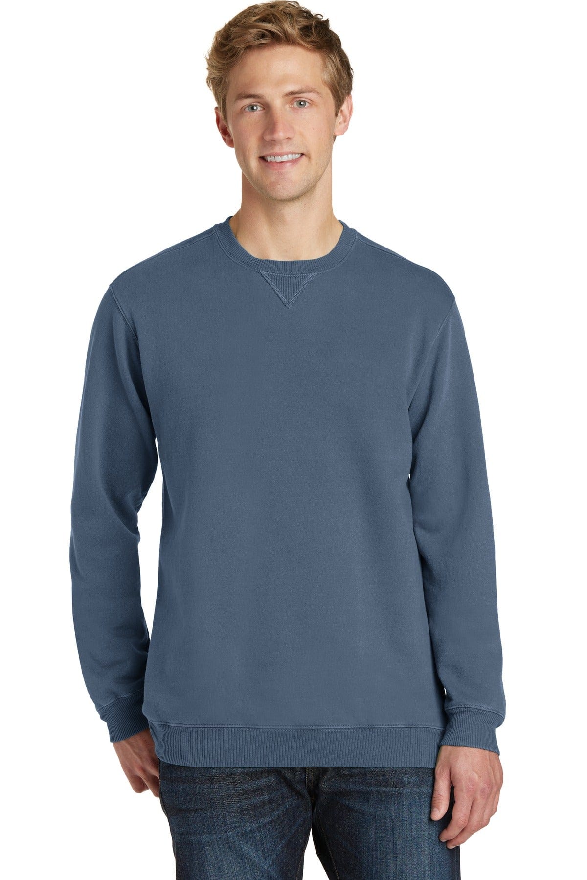 Port Sweatshirts/Fleece Port & Company ®  Beach Wash ™  Garment-Dyed Sweatshirt PC098