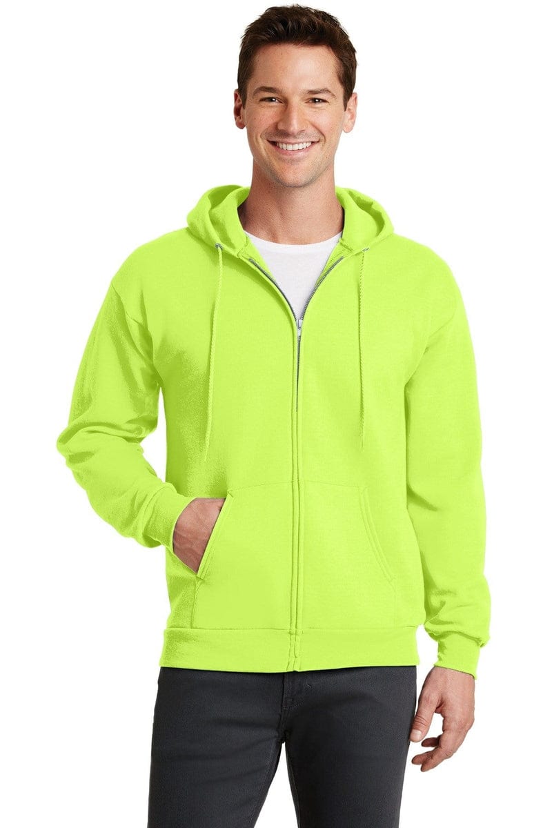 Port Sweatshirts/Fleece Port & Company ®  - Core Fleece Full-Zip Hooded Sweatshirt. PC78ZH