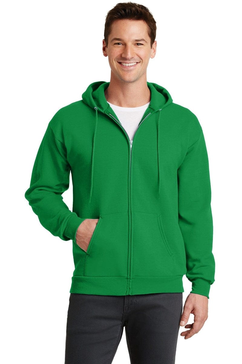 Port Sweatshirts/Fleece Port & Company ®  - Core Fleece Full-Zip Hooded Sweatshirt. PC78ZH