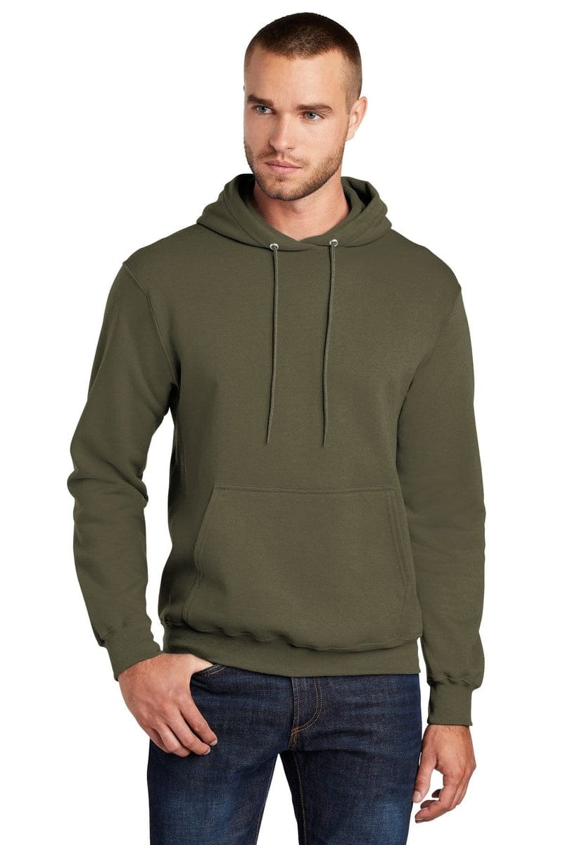 Port Sweatshirts/Fleece Port & Company ®  - Core Fleece Pullover Hooded Sweatshirt. PC78H