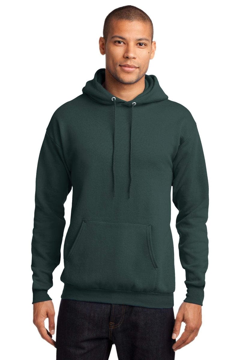 Port Sweatshirts/Fleece Port & Company PC78H: Core Fleece Pullover Hooded Sweatshirt
