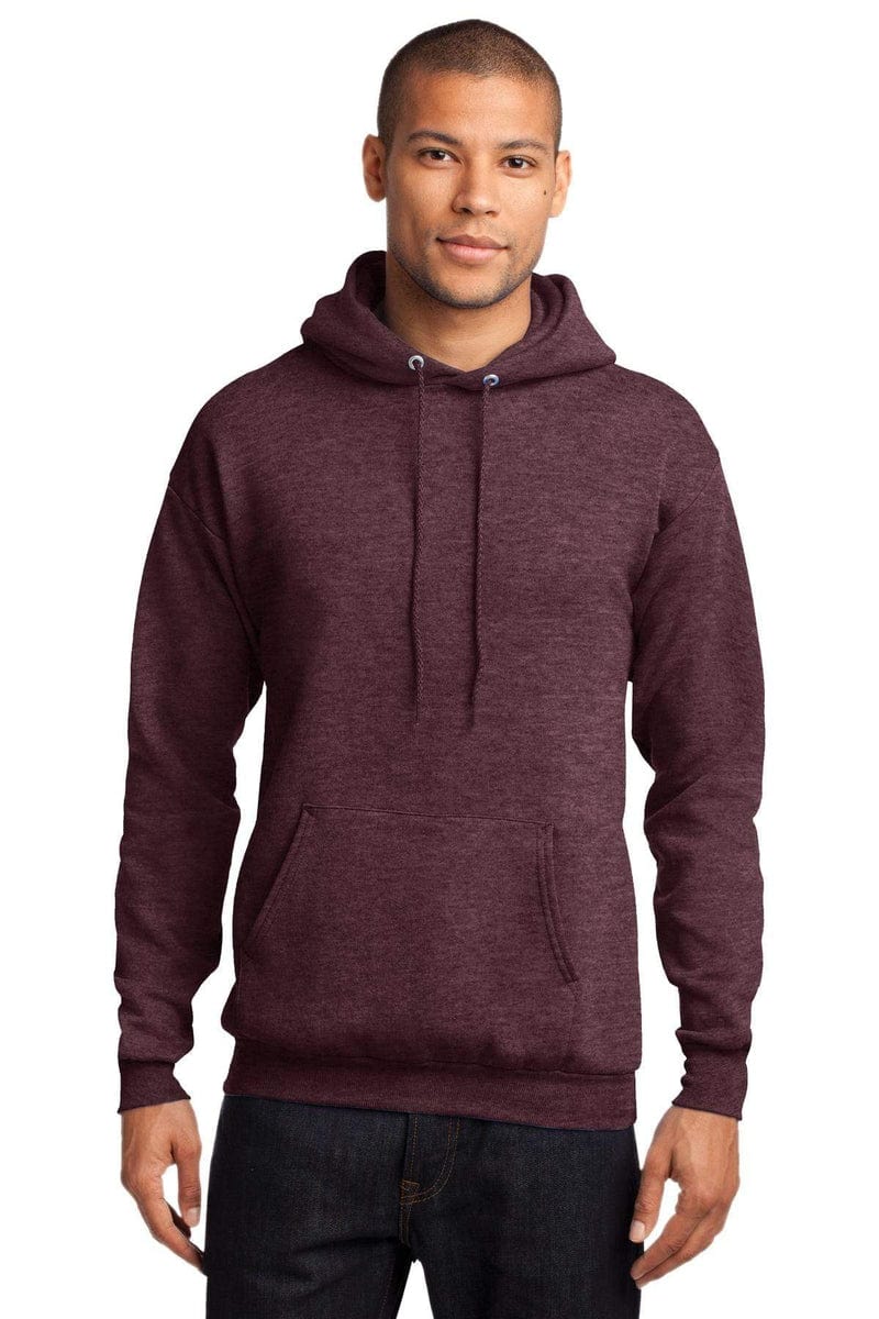 Port Sweatshirts/Fleece Port & Company PC78H: Core Fleece Pullover Hooded Sweatshirt