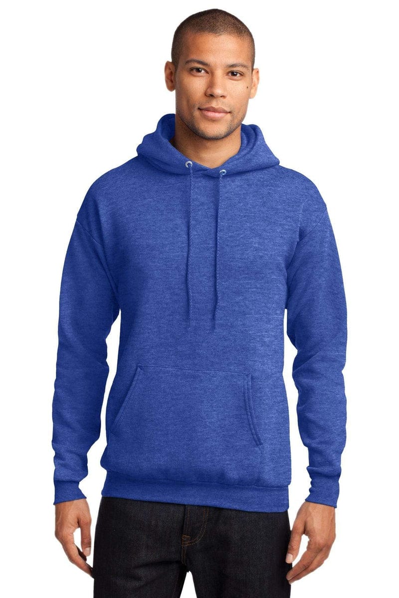 Port Sweatshirts/Fleece Port & Company PC78H: Core Fleece Pullover Hooded Sweatshirt