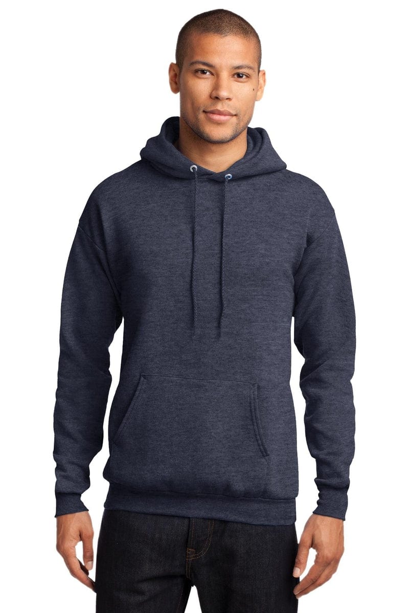 Port Sweatshirts/Fleece Port & Company PC78H: Core Fleece Pullover Hooded Sweatshirt