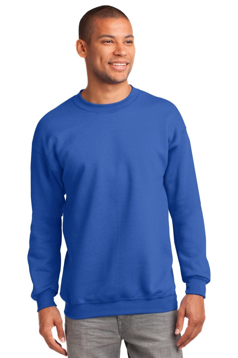 Port Sweatshirts/Fleece Port & Company ®  Tall Essential Fleece Crewneck Sweatshirt. PC90T