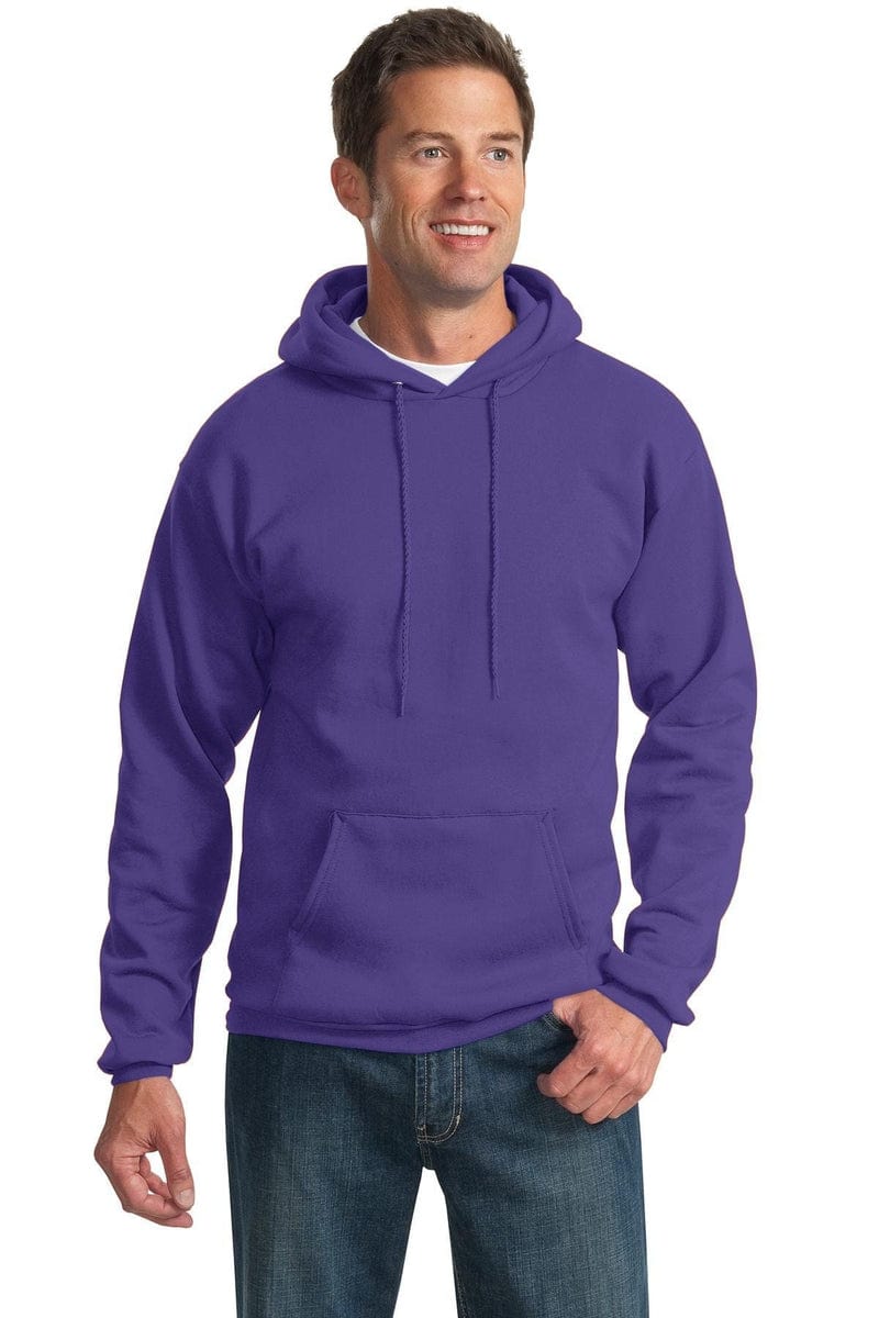 Port Sweatshirts/Fleece Port & Company ®  Tall Essential Fleece Pullover Hooded Sweatshirt. PC90HT