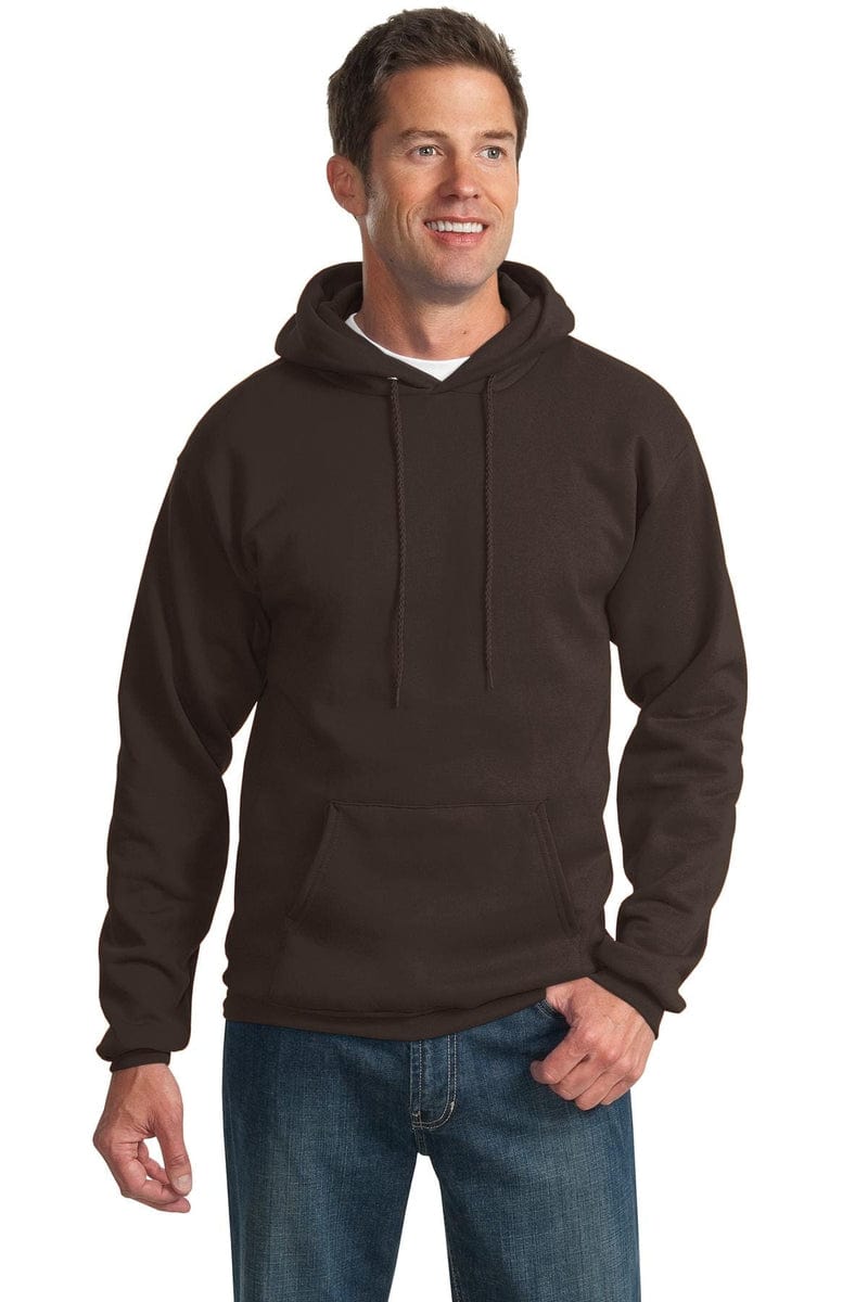 Port Sweatshirts/Fleece Port & Company ®  Tall Essential Fleece Pullover Hooded Sweatshirt. PC90HT