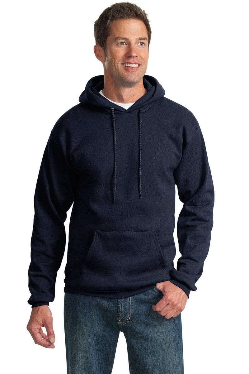 Port Sweatshirts/Fleece Port & Company ®  Tall Essential Fleece Pullover Hooded Sweatshirt. PC90HT