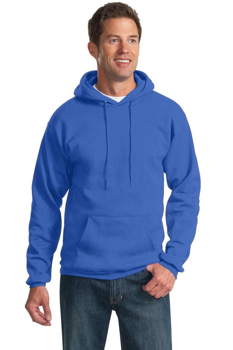 Port Sweatshirts/Fleece Port & Company ®  Tall Essential Fleece Pullover Hooded Sweatshirt. PC90HT