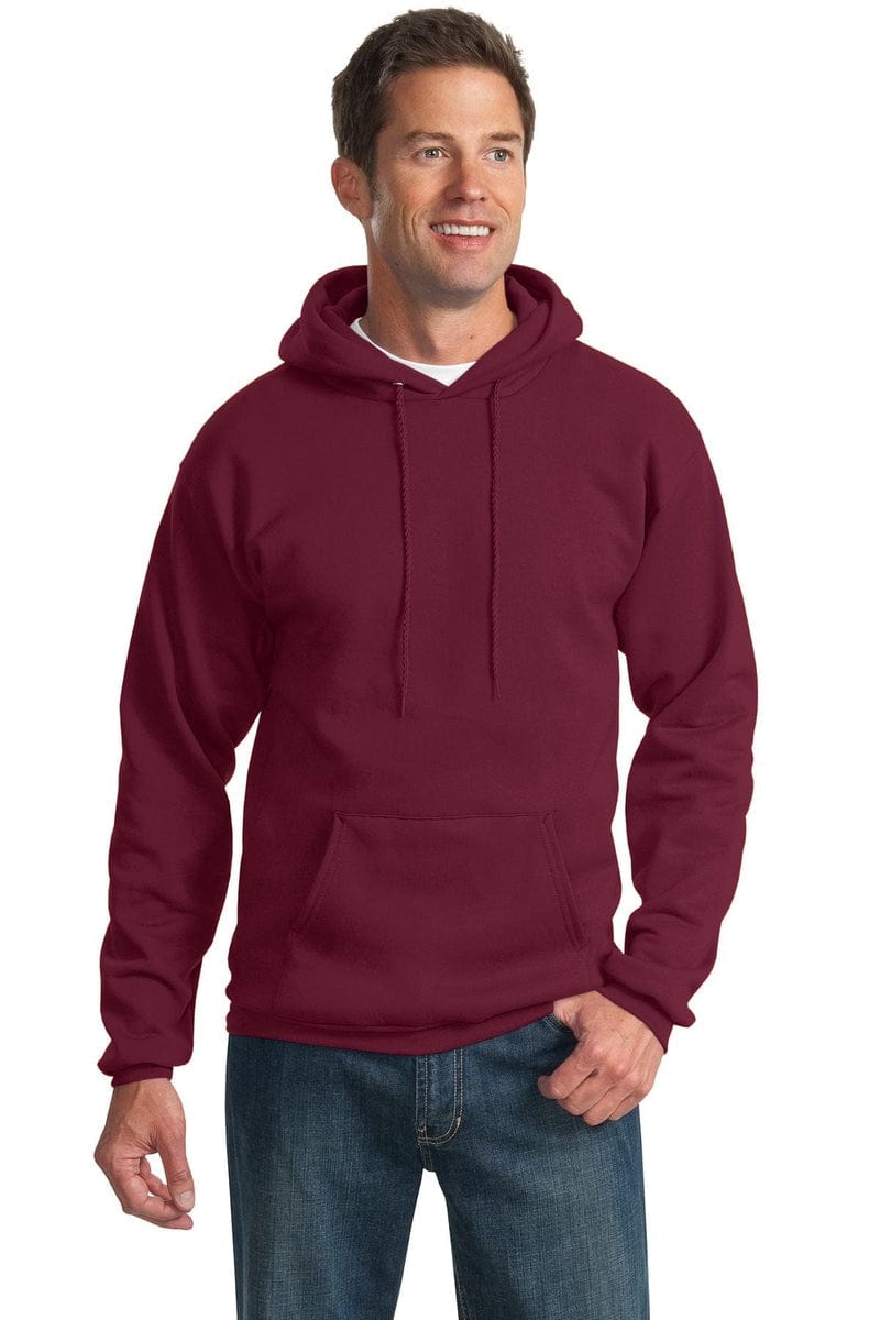 Port Sweatshirts/Fleece Port & Company ®  Tall Essential Fleece Pullover Hooded Sweatshirt. PC90HT