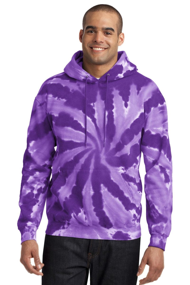Port Sweatshirts/Fleece Port & Company ®  Tie-Dye Pullover Hooded Sweatshirt. PC146