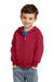 Port Sweatshirts/Fleece Port & Company ®  Toddler Core Fleece Full-Zip Hooded Sweatshirt. CAR78TZH