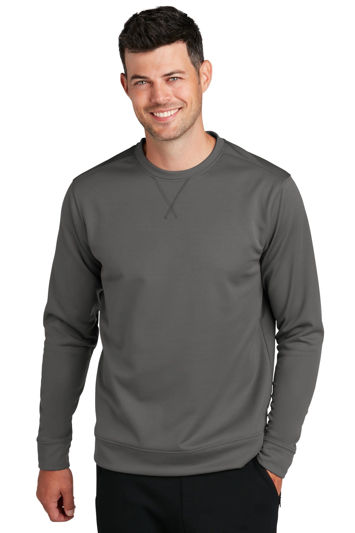Port Sweatshirts/Fleece S / Charcoal Port & Company ® Performance Fleece Crewneck Sweatshirt. PC590