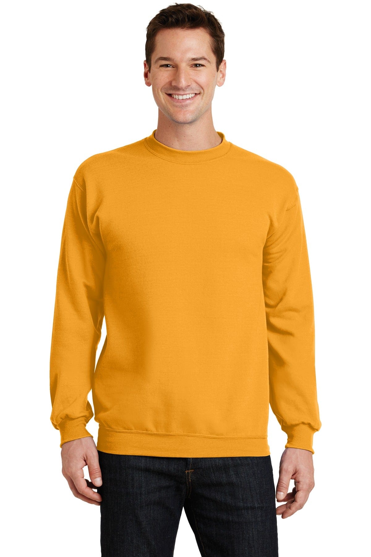 Port Sweatshirts/Fleece S / Gold Port & Company - Core Fleece Crewneck Sweatshirt - PC78