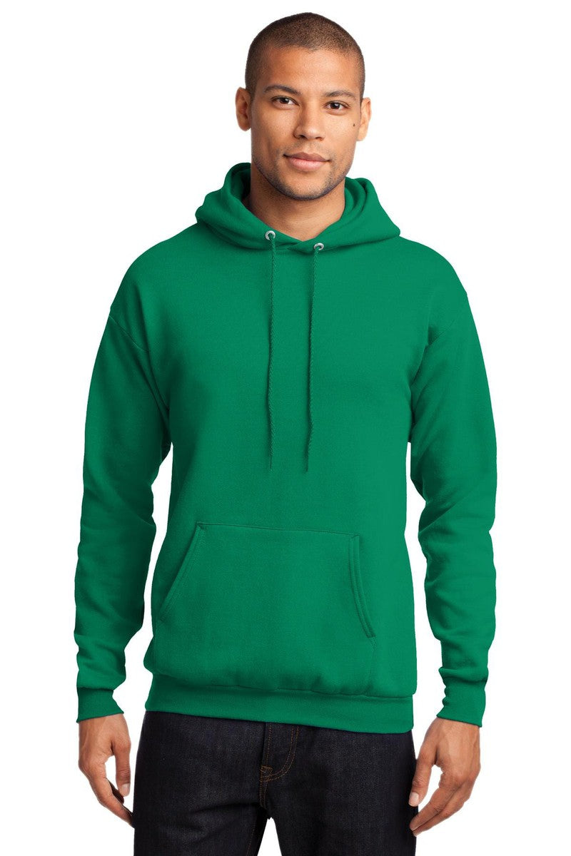 Port Sweatshirts/Fleece S / Kelly Port & Company PC78H: Core Fleece Pullover Hooded Sweatshirt