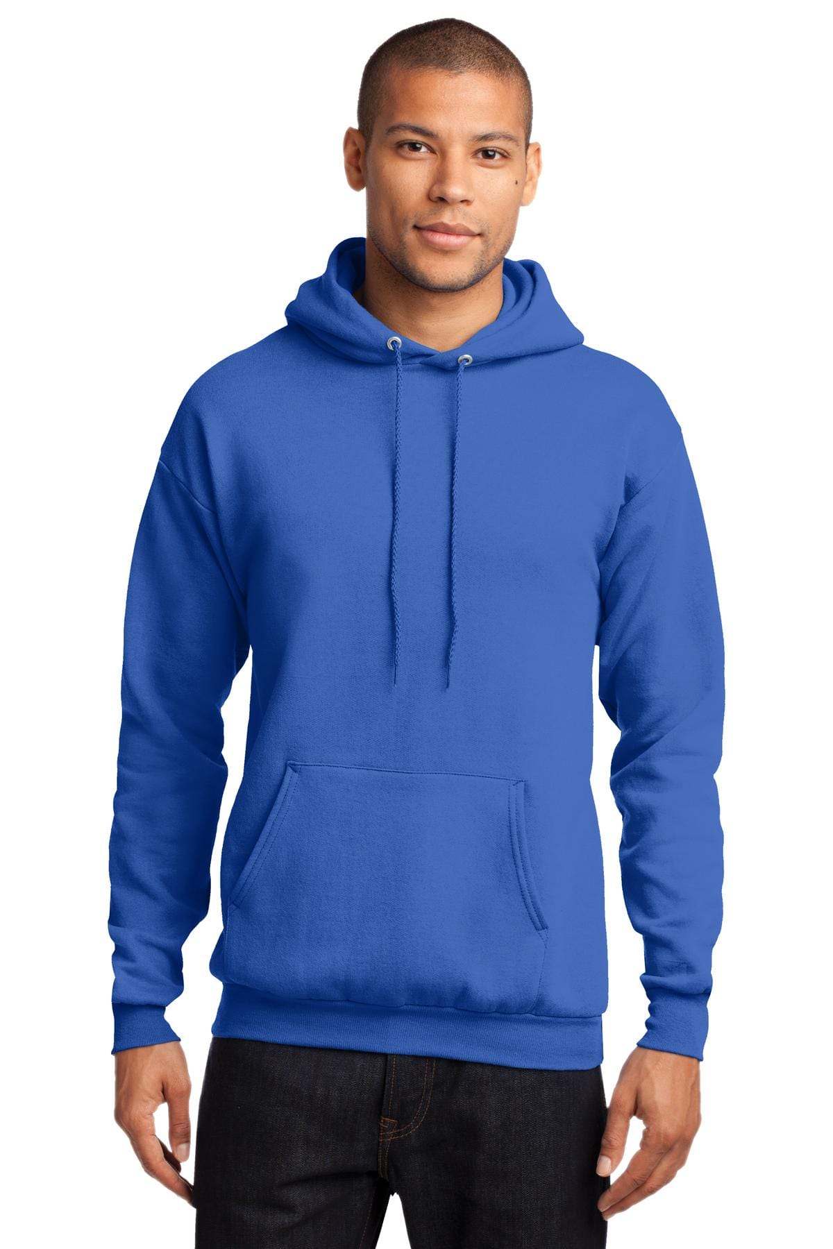 Port Sweatshirts/Fleece S / Royal Port & Company ®  - Core Fleece Pullover Hooded Sweatshirt. PC78H