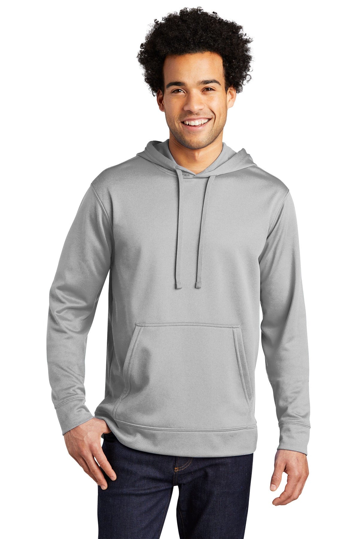 Port Sweatshirts/Fleece S / Silver Port & Company ®  Performance Fleece Pullover Hooded Sweatshirt. PC590H