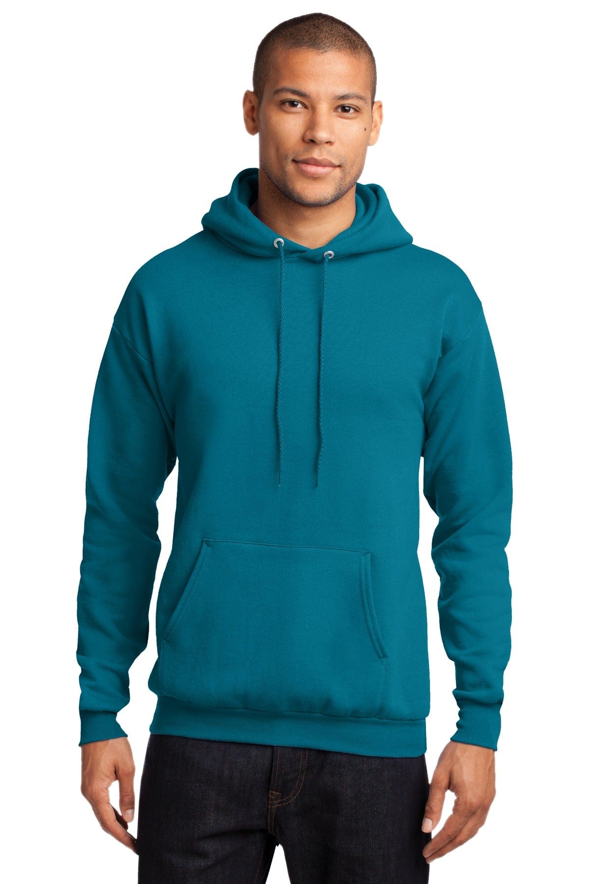 Port Sweatshirts/Fleece S / Teal Port & Company ®  - Core Fleece Pullover Hooded Sweatshirt. PC78H